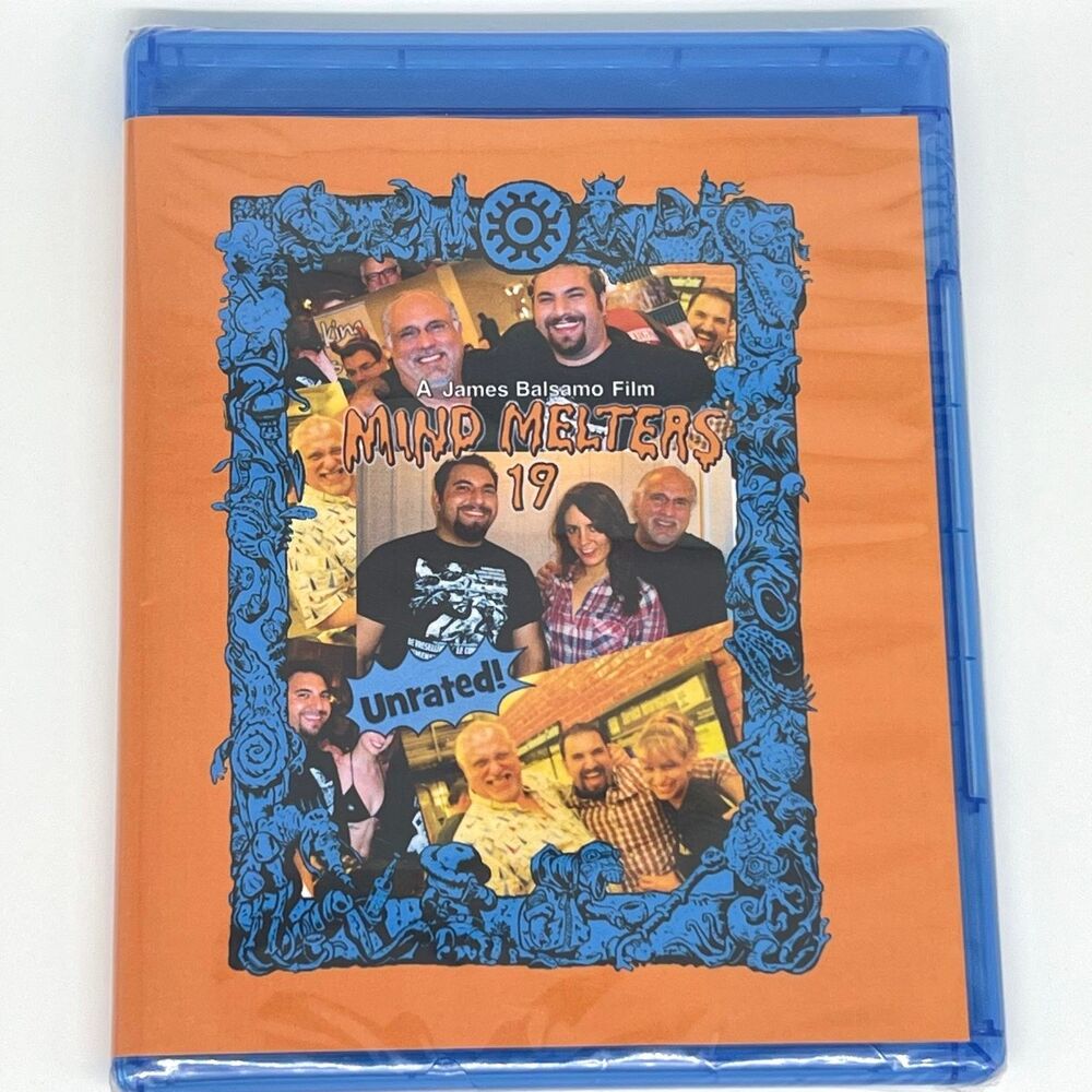 Mind Melters 19 Blu-ray 2023 Unrated James Balsamo Horror Comedy Indie Cult OOP